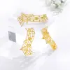 Miya fábrica venta al por mayor otoño e invierno venta caliente joyería coreana accesorios de broche accesorios de corsage de espectro de sonido de metal creativo