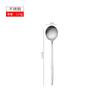 Amazon Transfronterizo Acero Inoxidable 410 Mate Cuchillo y Tenedor Cuchara Portugués Titanio Hotel Occidental Postre Bistec Cuchillo y Tenedor