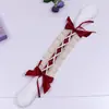 Barraca atacado Faixa de cabelo Lolita Headdress de menina japonesa fofa Acessórios de cabelo Lolita Cosplay empregada Faixa de cabelo de renda