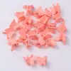 Mini presilha de cabelo pequena fosca para bebê, acessório de cabeça infantil feminino, desenho animado de borboleta, mini pinça de garra 1,8 cm, presilha de cabelo para menina