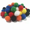 Venta al por mayor de fábrica pompón de bola de pelo polipropileno color mixto accesorios de juguete DIY para jardín de infantes ropa