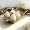 Vela de Páscoa, estilo ins simples, decoração de casa sem fumaça, vela aromática criativa de ovo simulado, atacado transfronteiriço