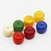 11*9mm Cera de Abeja Sintética Lapislázuli Rojo del Sur Barril Cilíndrico Cuentas Espaciadoras Estrella y Luna Bodhi Accesorio de Joyería Cuentas Venta al por Mayor
