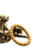 Pulsera de Incienso Carpa Pera Ganso, Cuentas de Medicina Tradicional China, Cuentas de Incienso Mezclado, Cuentas Budistas, Hecho a Mano para Hombres y Mujeres, Materiales de Incienso Natural