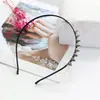 Faixa de Cabelo Europeia e Americana Personalidade com Rebites Pontiagudos Metal Anti-Cabeça de Lobo Gótico Halloween Punk Acessórios de Cabelo Engraçados para Mulheres