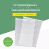 Saco com zíper biodegradável completo PLA degradação PBAT composto degradação saco degradável autoadesivo fabricante de saco