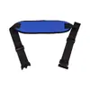 Correa de silla de ruedas de malla transpirable, cinturón de sujeción para silla de ruedas, protector de cincha ajustable, cinturón fijo para silla de ruedas, cinturón para silla de ruedas para personas mayores