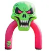 Nuevos accesorios de diseño de lugar de Halloween para exteriores, decoración de patio, modelo de aire inflable de calabaza, fantasma, globo de fantasma
