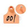 Etiquetas de Oreja de Cerdo de TPU, Etiquetas de Oreja para Cerdas, Tachuelas de Oreja con Clavo de Cobre, Etiquetas de Oreja Personalizables para Cerdas, Placas de Número de Oreja, Equipos de Identificación de Cerdos
