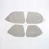 Adecuado para 26 modelos de Audi Q5L cubierta de altavoz de cuatro puertas panel de acero inoxidable pegatina de accesorios decorativos interiores suministros para automóviles