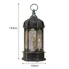 Linternas de Viento Hexagonales al por Mayor Transfronterizas, Luces Decorativas Portátiles Navideñas, Regalos de Halloween, Velas Electrónicas LED Retro