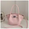 Bolso de Alta Calidad para Mujer, Nuevo Estilo Primavera 2026, Versátil Bolso Cubo, Moderno Bolso de Hombro y Cruzado