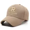 Gorra de béisbol de tela con diseño de piña para hombre, nueva gorra con letras bordadas, informal, para exteriores, combina con todo, para primavera y otoño.