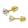 Amazon Especializa-se nos Novos Brincos de Zircônia 3A, Piercings de Orelha, Simples e Elegantes, Brincos de Zircônia de Alta Qualidade, Venda Direta da Fábrica
