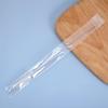Embalagem independente 200mm escova guia de cabelo de aço inoxidável escova de palha de alimentação garrafa espiral escova de palha de cabelo macio fabricante