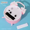 Reloj despertador para dormitorio, Reloj despertador para estudiante, Sonido fuerte para despertar, Reloj despertador de plástico en forma de herradura de estilo antiguo, Reloj electrónico