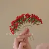 Diadema del Mismo Estilo de Liu Yifei, Pasador de Gypsophila, Gran Ceremonia de la República de China, Elegantes y de Alta Gama Accesorios para el Cabello y Tocados para Mujeres