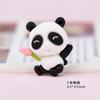 Nuevos accesorios de resina panda de dibujos animados DIY pegamento crema funda para teléfono Parche accesorios para el cabello de niños caja de almacenamiento decoración