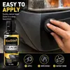 KineShineX Agente de Recubrimiento de Plástico para Renovación, Restauración, Negro, Pulido, Protección Solar y Antioxidación de Plásticos Interiores y Exteriores de Automóviles