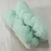 Diadema de Lazo Nueva Diadema para el Cabello de Mujer Correa de Muñeca Color Sólido Felpa Diadema para Lavado Facial Diadema de Maquillaje Correa de Muñeca