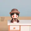 Nuevos Juguetes de Figuras de Resina Bidimensionales Lindos de Moda Decoraciones Hechas a Mano para DIY Pequeños Adornos Adornos Creativos de Escritorio