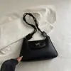Bolso de Hombro Sencillo Casual Retro Color Sólido 2026 Verano Nuevo Lazo Moda Nicho Pequeño Cuadrado Debajo del Brazo Mujer