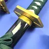 Espada Corta de Bambú Accesorios de Cosplay Bleach Dios de la Muerte Tianluo Espada Periférica de Anime Sin Filo