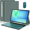 Funda Protectora Adecuada para Tableta Samsung Samsungtab S10Lite con Teclado Silencioso Dividido y Ranura para Lápiz Funda de Cuero S10Fe