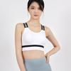 Rebaja de Fin de Temporada Sujetador Deportivo de Yoga para Mujer, Casual Yoga Fitness Running Estampado de Letras Espalda Bonita Sujetador de Yoga