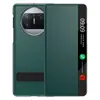 Funda de Cuero Nappa con Soporte para Pantalla Plegable Huawei MateX5, Cubierta abatible resistente a caídas de Piel de Vaca, Cubierta Protectora para Hombres