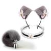 PARA gato cauda feminina tribunal traseiro desenvolvimento rabo de raposa plugue anal remoção plugue anal vestindo brinquedos sm brinquedos sexuais adultos