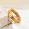 Anel Lele Jewelry Formato Retangular Moda Simples Elegante Estilo Ins Retro Europeu e Americano Anel de E-commerce Transfronteiriço