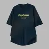 Camiseta Pesada de Algodón Puro Estilo Americano 260g para Hombre, Top Holgado de Manga Corta, Camiseta Japonesa de Moda con Estampado, 100% Algodón, Manga Media