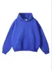 Nueva colección de otoño e invierno para hombre y mujer: Sudaderas y sudaderas con capucha de corte holgado, forradas de forro polar, modernas, con hombros caídos, de color liso, disponibles en stock para venta al por mayor y uso casual.