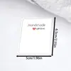 Tarjetas Sencillas de Tela para Aretes, Tarjetas Hechas a Mano para Empaque de Joyería, Tarjetas para Almacenamiento y Exhibición de Aretes