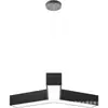 Luz de Diseño LED para Oficina Gimnasio Luz de Flecha en Forma de V Cafetería Tienda Centro Comercial Pasillo Lámpara Colgante Estilo Industrial