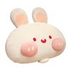 Cojín de noche de animal de dibujos animados para habitación infantil, lindo, grande, soporte lumbar, dormitorio, almohada para sofá, extraíble y lavable