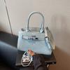 Bolso de Mano de Moda Casual Simple Fresco Nicho para Mujer 2025 Verano Nuevo Bolso Cuadrado Pequeño Bolso Bandolera