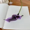 Flores Artificiales de Lirio Calla de Eva de Alta Calidad para Decoración de Sala de Estar en Casa, Bodas, Casas de Huéspedes, Hoteles y Accesorios de Fotografía
