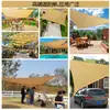 Fabricante de Velas de Sombra para Exteriores Venta al por Mayor Red de Sombra Triangular para Patio Jardín Piscina HDPE Cifrada Engrosada con Ribete