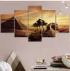 5 Lian Vice Pirámide Egipcia Esfinge Póster Pintura Decorativa para el Hogar Pintura Central Pintura de Pared para Sala de Estar Pintura sobre Lienzo