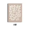 Pintura Decorativa de Plantas y Flores Estilo Morandi Retro Transfronteriza Hotel Dormitorio Habitación Estilo Bohemio Pintura Colgante de Gama Alta