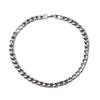 Suministro al contado del fabricante Cadena NK Acero Inoxidable Collar Cubano Europeo y Americano Hip-hop DIY Joyería Collar Pulsera