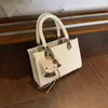 Bolso de Mujer 2026 Nuevo de Alto Valor Moderno Simple Bolso de Mano para Ir al Trabajo de Moda Bolso de Hombro Único Bolso Cruzado Pequeño Cuadrado para Damas