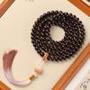 Direto da fábrica Jinse vermelho estilo nacional pulseira de bodhi design de 108 contas masculino e feminino cordão de placa texto play atacado
