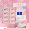 Meijiaxin Papel Higiénico Pulpa de Madera Original 8 Paquetes de 400 Servilletas de Papel Hogareño Asequible Pañuelos Faciales Papel Higiénico Pañuelos para Mamá y Bebé