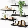 Prateleira de Armazenamento Combinada de Madeira Maciça Montada na Parede Estilo Nórdico Organizador de Decoração de Parede para Casa Banheiro Sala de Estar Prateleira de Armazenamento de Madeira