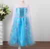 Novo Modelo Transfronteiriço Europeu e Americano 2026 Vestido de Malha Elsa de Frozen para Meninas Europeias e Americanas Vestido de Princesa Infantil
