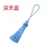 Nudo de dragón borla de trompeta DIY nudo chino tejido a mano mini pincho colgante L5091 venta al por mayor de fábrica en stock