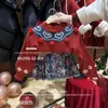 [Colección de Ropa de Felicitaciones de Año Nuevo en Stock] Ropa de Felicitaciones de Año Nuevo para Niñas, Vestidos Nuevos de Invierno para Bebés de Un Año, Nuevas Tendencias en Ropa de Estilo Chino